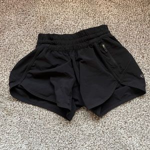 Black lululemon shorts